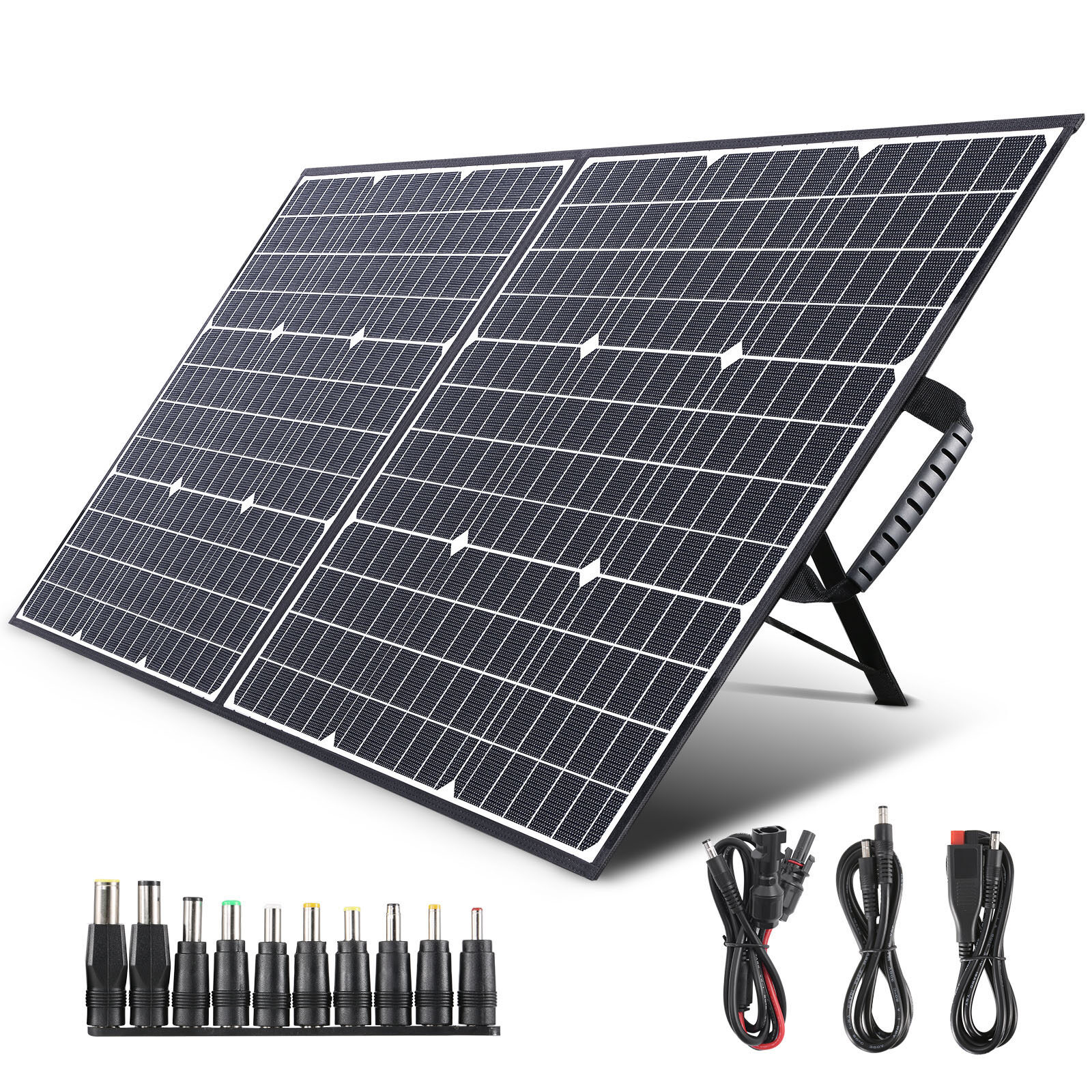 SWAREY 100W Foldable Solar Panel Portable Solar Charger for Power Station Laptop Phone Camping image8